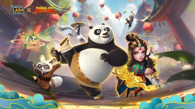 『Castle Clash』×『カンフー・パンダ』コラボ開催中!