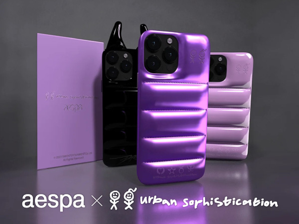大人気韓国ガールズグループaespaとUrban Sophisticationの限定コラボiPhoneケース予約発売開始