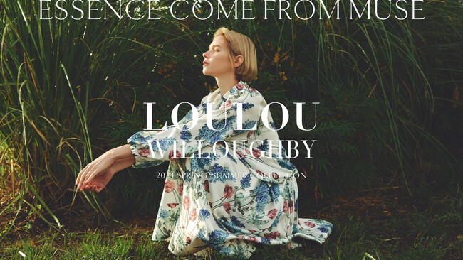 LOULOU WILLOUGHBY(ルルウィルビー)が2024年春夏コレクションのスペシャルページを公開！