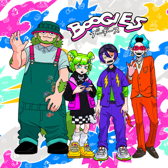 インクストゥエンターからバーチャルアーティストグループ、『Boogies（ブーギース）』本日デビュー！オリジナル楽曲MVを公開！