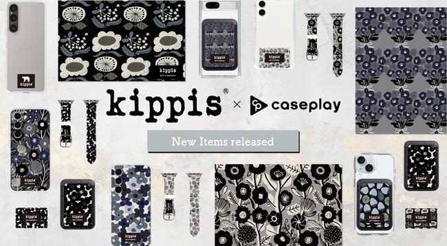 スマホアクセサリーショップcaseplayから、kippis(R) (キッピス)第２弾のアートパネルスピーカー、MagSafe対応カードウォレットなど全4アイテムが新登場！