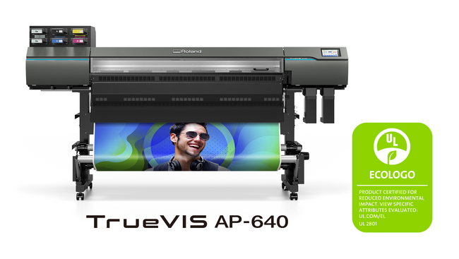 TrueVISレジンプリンターAP-640のインクが、環境や健康面への負荷の低減を認証するECOLOGOを取得