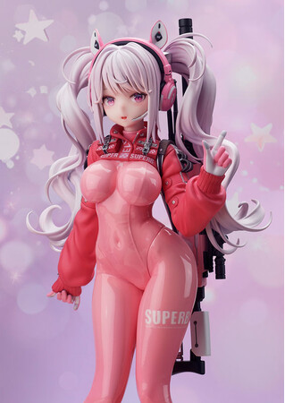 背中で魅せるガンガールRPG「勝利の女神：NIKKE」より、ヒューマノイド「アリス」をフィギュア化。あみあみにて予約受付中。