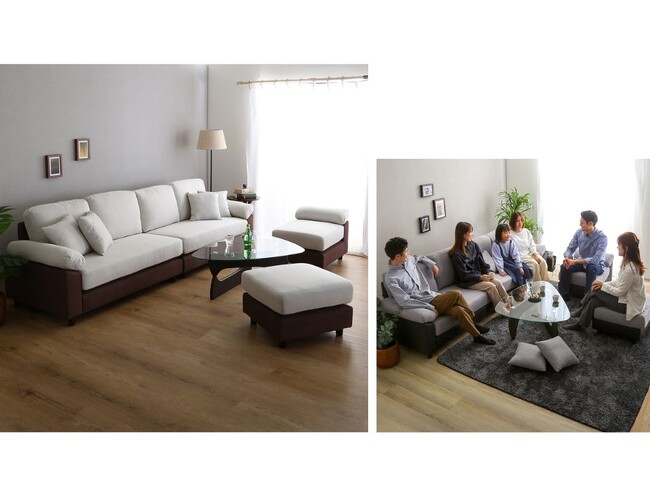【ニトリ】コーナーソファに最大6人まで座れる新商品が2種類登場！
