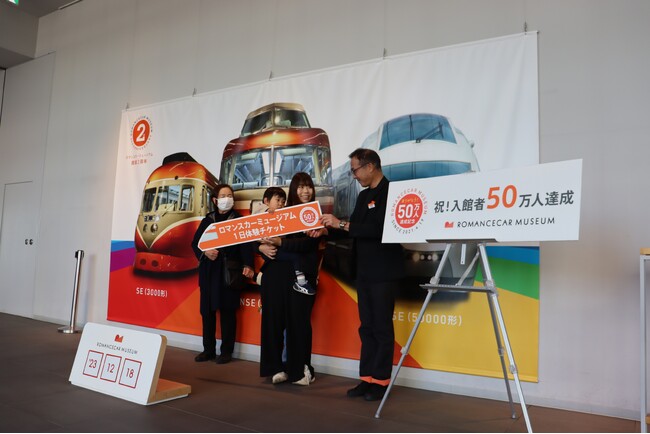 開業から約2年8カ月、これまでのご愛顧に感謝の気持ちを込めて！12月20日から、「ありがとう 50 万人キャンペーン」を実施