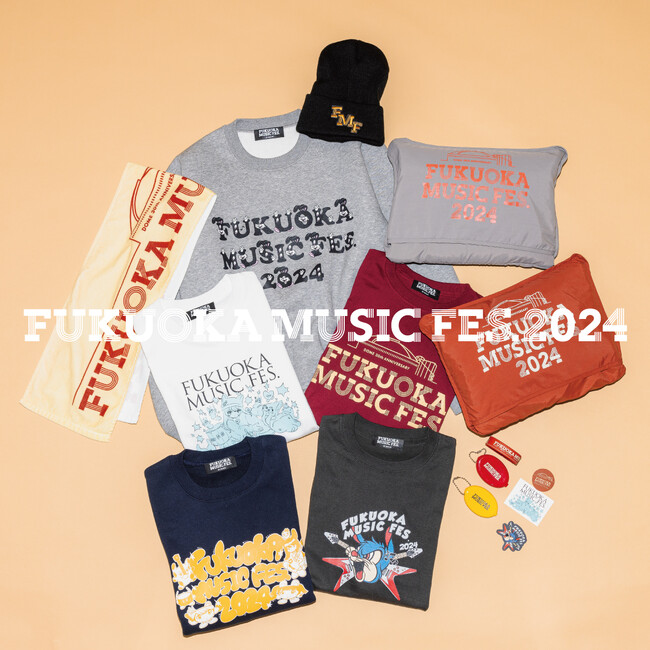 ビームスが国内最大級の屋内音楽フェス『FUKUOKA MUSIC FES.2024』を福岡ソフトバンクホークス、スペースシャワーTVと共同プロデュース。アーティストを起用したオフィシャルグッズを制作