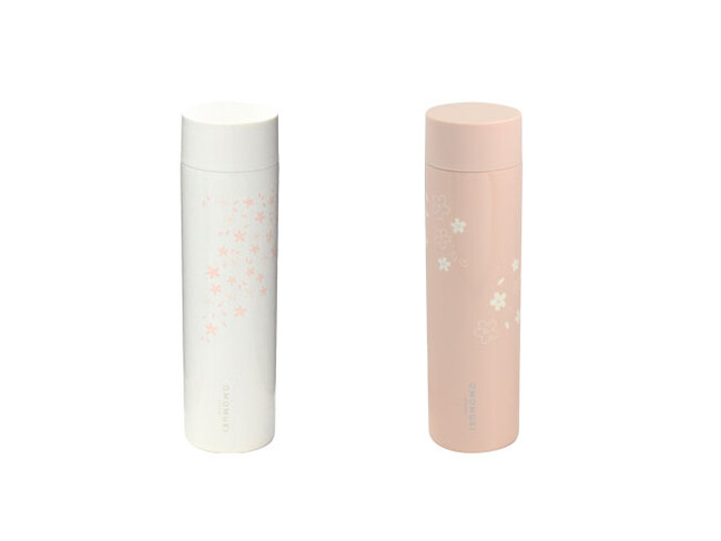 春の季節をボトルから感じませんか？桜舞うスマートなステンレスボトルが登場です！