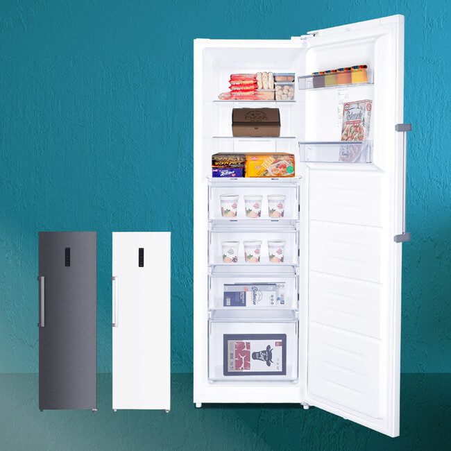 【ニューカラー誕生!】省スペースサイズ、だけど大容量　274L冷凍庫の新色を、ジェネリック家電ブランド「MAXZEN」より2023年12月20日から発売