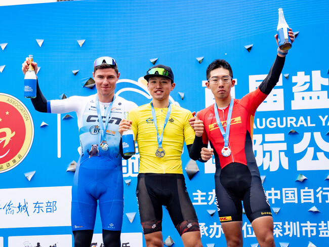 VC FUKUOKA 南和人 中国広東省深圳市でのロードレースで優勝