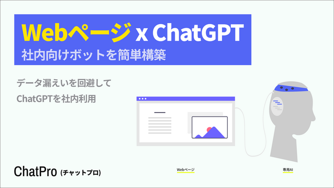 ChatGPTにURL指定してWebページを認識・読み込みさせる機能をリリース。法人向け生成AIのChatProで追加学習可能に