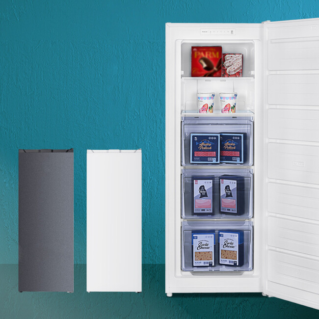 【待望のNEWカラー!】これぞ専用冷凍庫！２台目におすすめ！161L冷凍庫の新色を、ジェネリック家電ブランド「MAXZEN」より2023年12月21日から発売