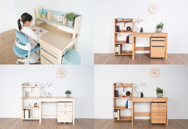 イトーキ、人気の学習机3シリーズで新モデルを発売
