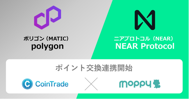 ポイントサイト「モッピー」が暗号資産販売所「CoinTrade」と連携