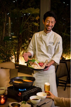 キンプトン新宿東京　新・テラスプラン「ウィンターNABE（鍋 テラス」
