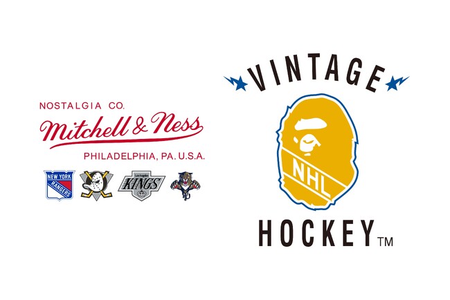 A BATHING APE(R)︎ × Mitchell & Ness × NHL