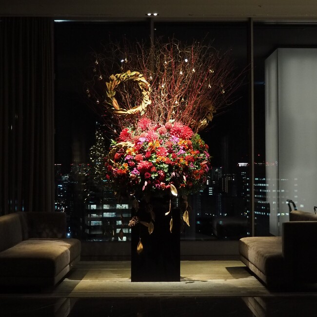 三井ガーデンホテルズに生花オブジェが登場！第一園芸トップデザイナー新井光史がデザイン一つひとつ趣の異なる感性豊かなホテルに合わせたスペシャルデコレーション