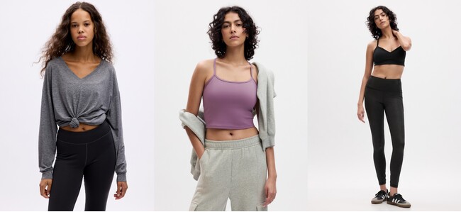 Gapのスポーツウェア「GapFit」から、2024年のワークアウトをファッショナブルに彩るNEWコレクションが発売