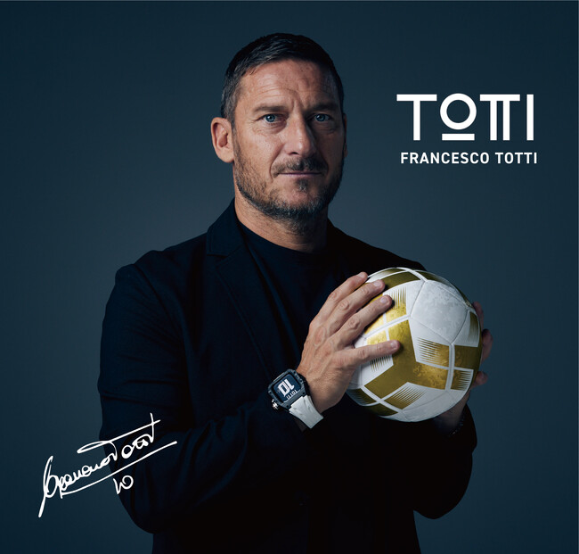 【ついに再入荷！】サッカー元イタリア代表「フランチェスコ・トッティ」×「ゴールデンコンセプト」のコラボ作がこちら