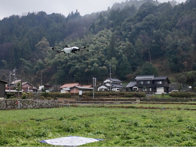 島根県津和野町で地域課題解決に向けたドローン実証実験を実施