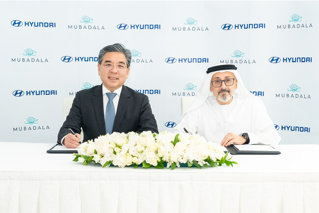 将来的なビジネスチャンスに向けてHyundai MotorとMubadalaが提携