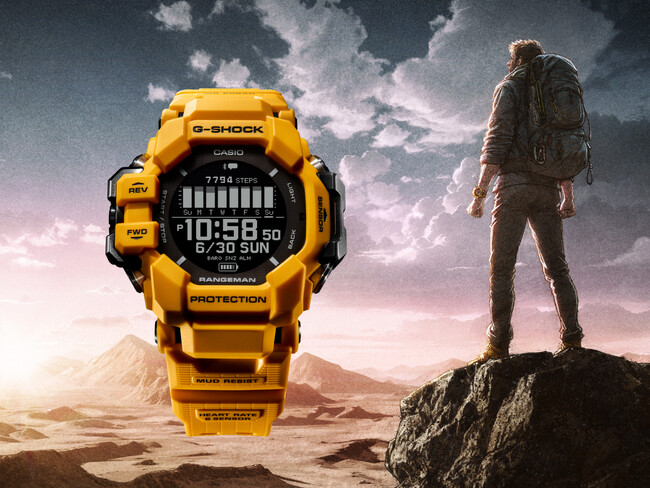 心拍計とGPS搭載したサバイバル仕様の“G-SHOCK”
