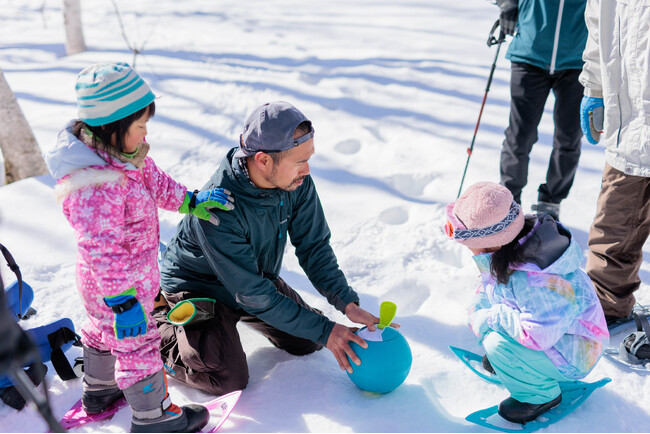 休暇村乗鞍高原、雪遊び体験付き宿泊プランを2月より販売　乗鞍の上質スノーを満喫！家族でたっぷり雪遊び体験　～スノーシュー・雪合戦・アイス作りなど、この時期だけのアクティビティ思い出作り～