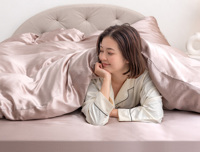 【タンスのゲン】寝ている間も髪や肌を守るシルク寝具発売 特別な日のプレゼントや自分へのご褒美に！