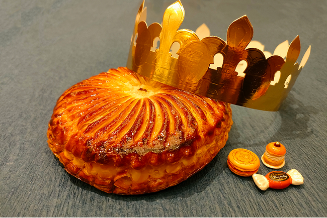 新年を祝うフランスの伝統菓子「ガレットデロワ」