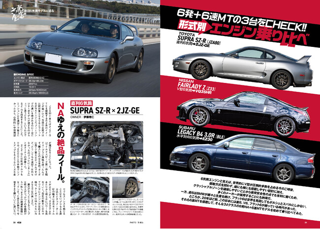 オプション2024年2月号は12月26日発売！特集は『六発全書!! 新旧６気筒搭載モデルに迫る』