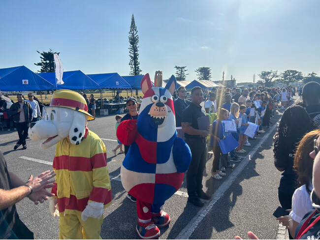 「カデナスペシャルオリンピックス2023」オープニングセレモニーにゴーディーが参加しました！