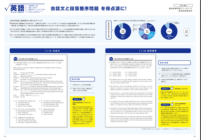 関西大学の受験生向け公式案内にフリーステップの試験問題分析が３年連続で採用