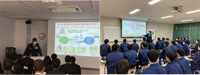熊本県立玉名工業高等学校と企業訪問・エンジニア派遣実習を実施