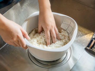 【新商品】お米の美味しさは研ぎで決まる、誰でもお米を美味しく出来る米研ぎ専用ボウルで毎日のQOL爆上げ