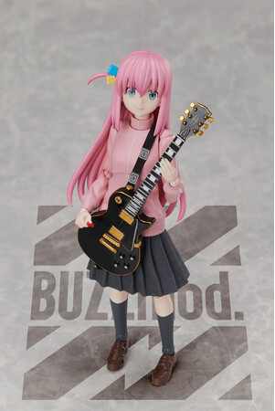 飾ってるだけじゃもったいない！アクションフィギュア「BUZZmod.」に『ぼっち・ざ・ろっく！』の「後藤ひとり」が登場。