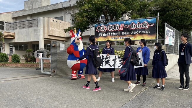 ゴーディーによるあいさつ運動(23年度8回目)実施のご報告