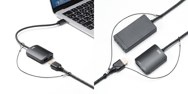 ケーブルや変換アダプタを連結して1本化できる！機器連結ワイヤーを12月29日発売