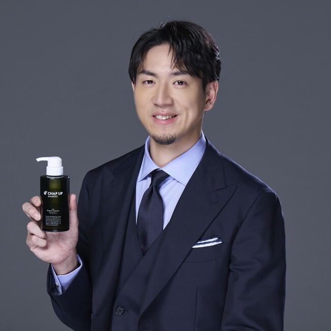 宇都宮ブレックス 比江島 慎選手が『チャップアップシャンプー』のアンバサダーに就任