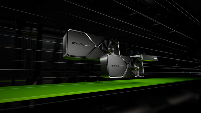 GeForce RTX 40 SUPER シリーズ: AI をスーパーパワーにゲーミングとクリエイターの世界に新しいヒーローが登場