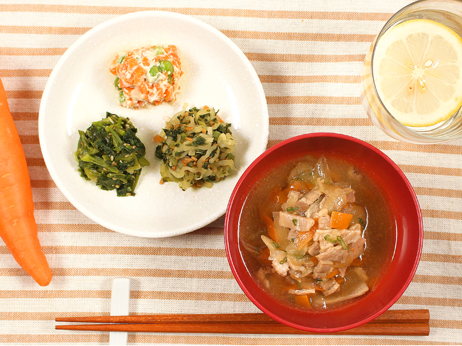 ほっこりする味わい「5種野菜の豚汁仕立て」がナッシュから新発売