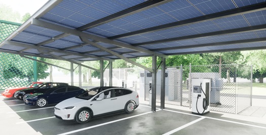 afterFIT、双日、ミライト・ワンが磯子カンツリークラブに先進的なグリーンソリューションを提供　蓄電池・EV充電スタンド併設型ソーラーカーポートを導入