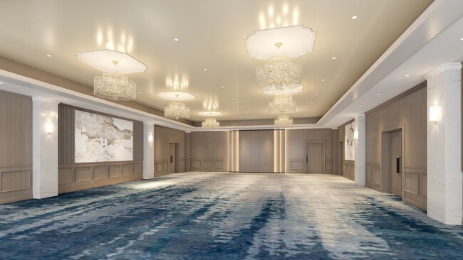 【明治記念館】“約1,000坪の緑豊かな庭園を臨む人気の会場が、落ち着いた木や石の風合いの素材を用いた和モダンな空間に生まれ変わります”　バンケット「孔雀」が装いも新たにリニューアルオープン予定！