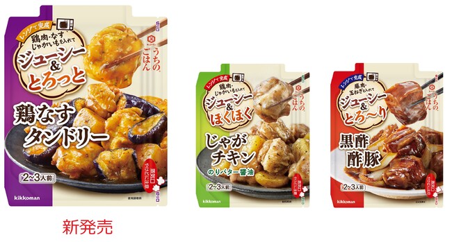 「うちのごはん ごちそうレンジの素 鶏なすタンドリー」新発売!