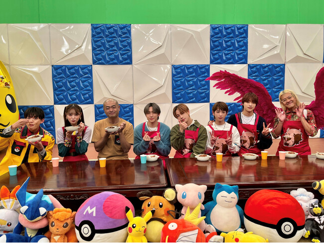 大注目のグローバルグループの&TEAMがポケどこに！　鍋好き芸人のZAZYさんと一緒に、ヨクバリス風のスイート鍋作り！