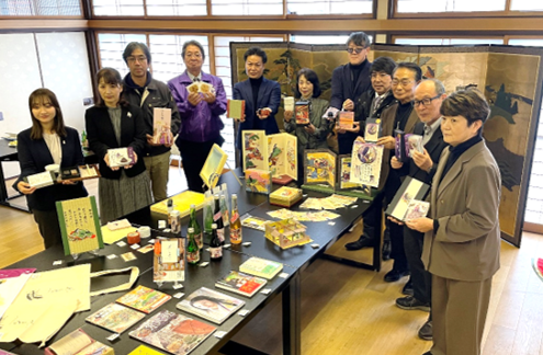 全42社129種を新規開発！大河ドラマ「光る君へ」放送に向けたお土産品のプレス発表会を開催
