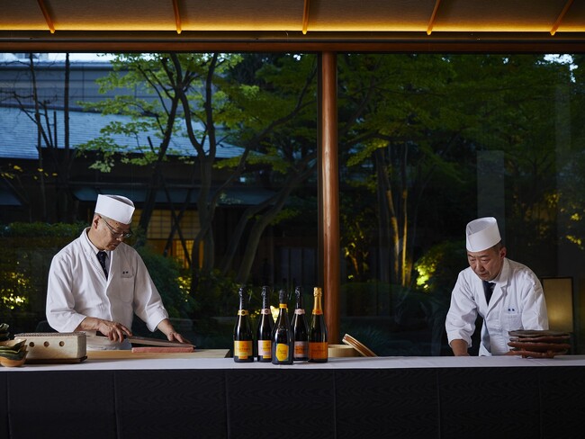 【ロイヤルパークホテル】二夜限定！ ヴ―ヴ・クリコ最高級シャンパンと和会席のマリアージュイベントを開催。