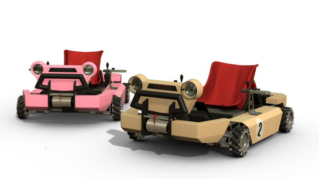 トヨタが開発した次世代ライド型アトラクション『FUNVE（ファンビー）』が『パックマン』とコラボレーション！