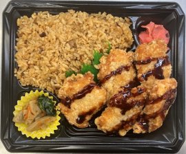 九州の味！かしわめしと鶏竜田弁当　イメージ画像