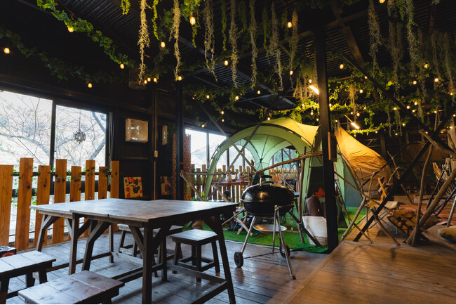【ワンフロア貸切BBQエリアオープン】『CAMPING TOWER』で日帰りキャンプを体験しよう！