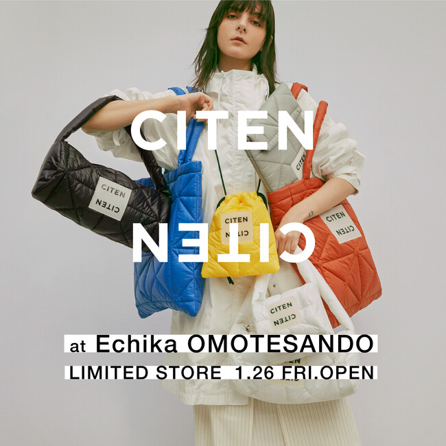 「CITEN（シテン）」、人気のバッグ等の雑貨集積店舗を7月末までの期間限定で表参道駅構内にオープン