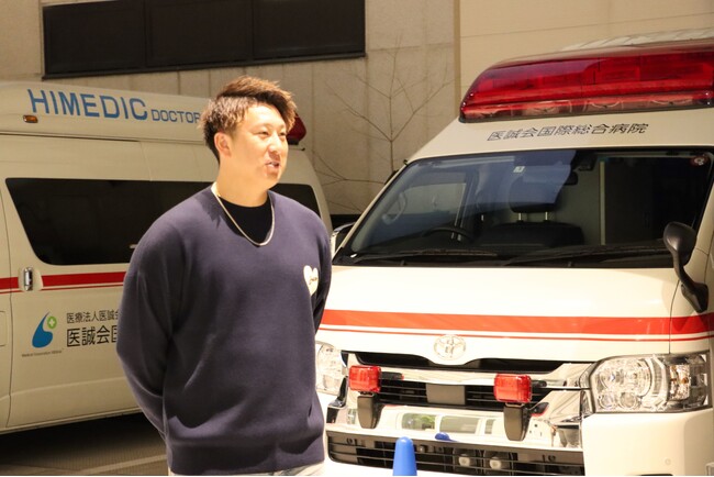 医療複合施設i-Mallで『オリックス・バファローズ 杉本裕太郎選手チャリティートークショー』を開催